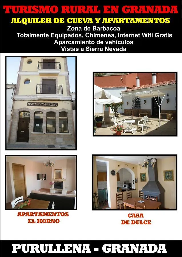 Apartamentos Horno Y Casa De Dulce 普瑞拉纳 乡村民宿